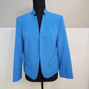 WOMENS BLACK LABEL BY EVAN-PICONE BLUE BLAZER NWOT SIZE 4
